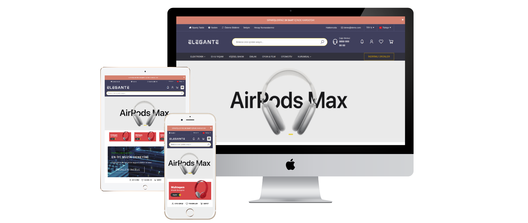 V3 Max E-Ticaret Sitesi	 - Asil.net.tr - Yazılım ve Hosting Firması