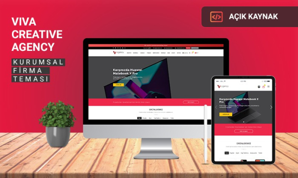 Creative Agency Kurumsal Ürün Satış Teması
